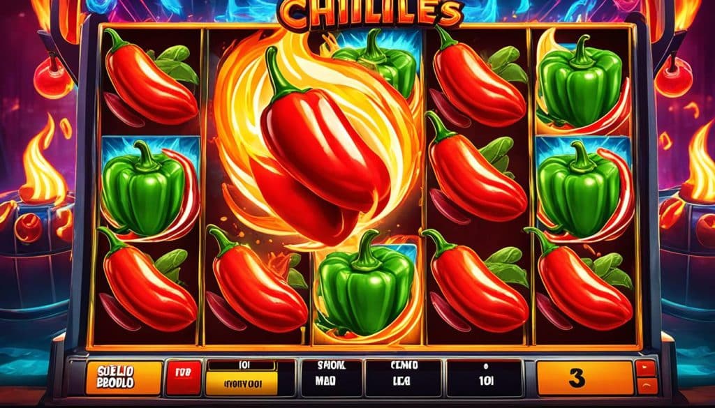3 Hot Chillies Slotun Grafikleri 3 Hot Chillies Slotun Grafikleri
