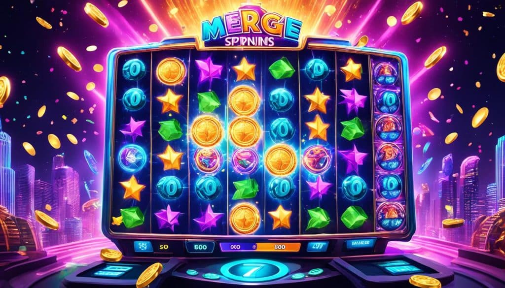 Merge Up Slot Free Spin ve Bonusları Merge Up Slot Free Spin ve Bonusları